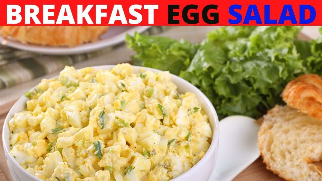 How To Make Breakfast Egg Salad Sandwiches Recipe