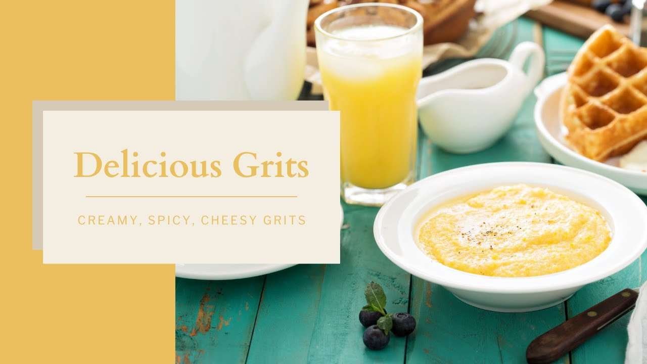 Creamy, Spicy, Cheesy, Southern Grits Recipe