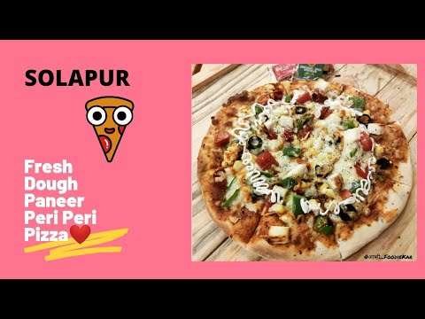 Fresh Dough Paneer Peri Peri Pizza❤️