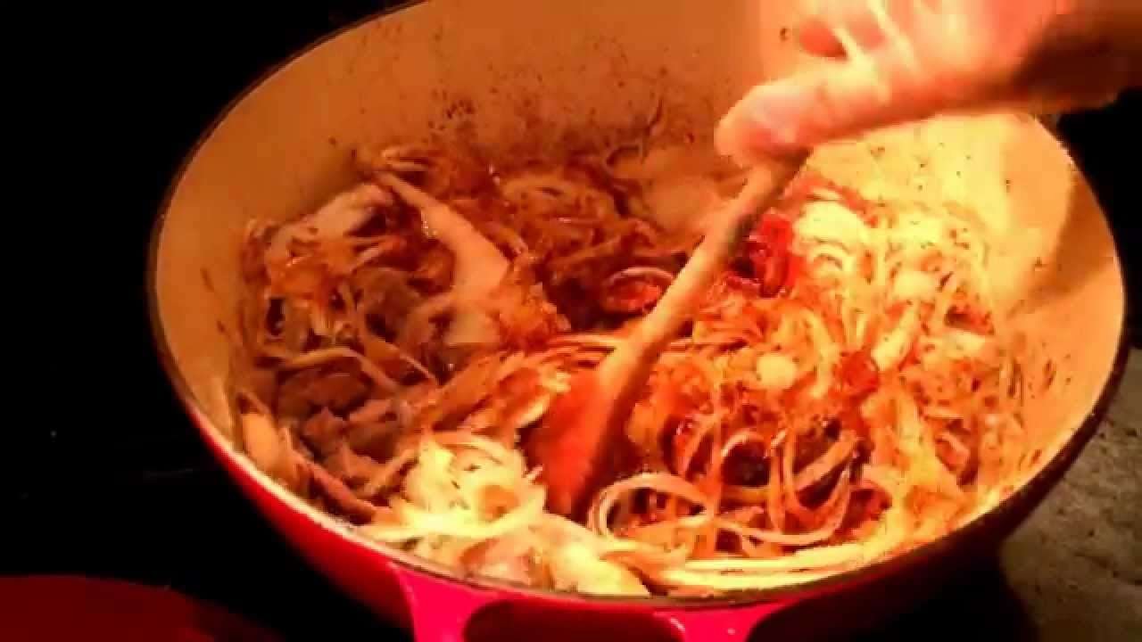 Goulash Recipe Beef Sauerkraut Hungarian Szegedin Rezept Gulasch