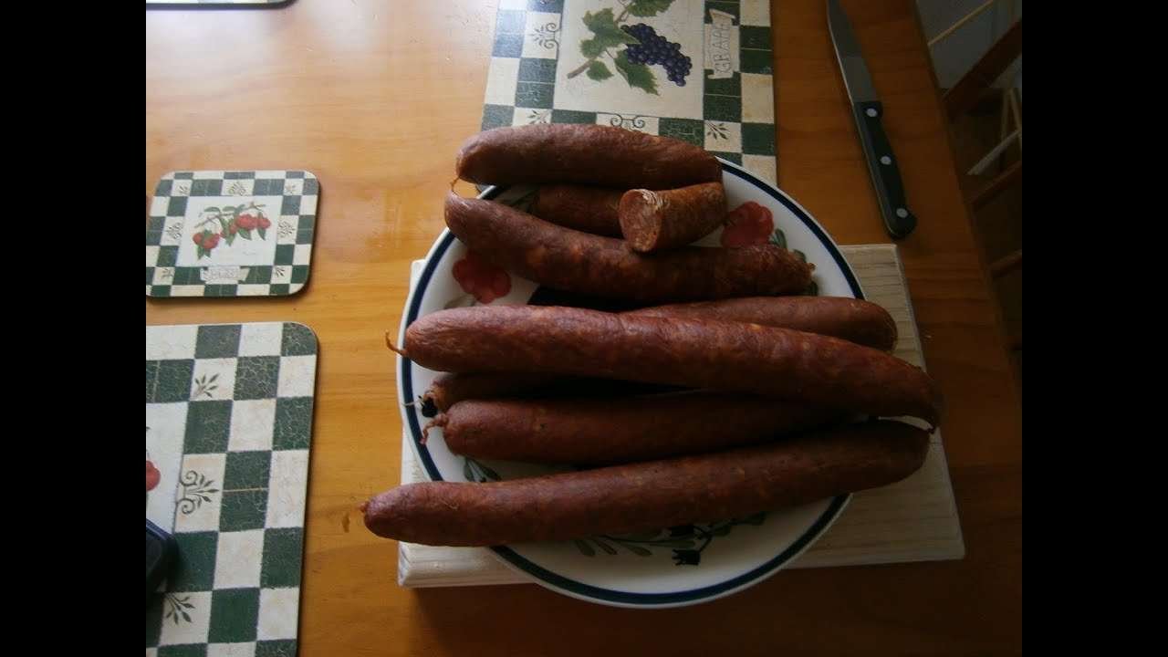 How to make perfect Hungarian Sausage "Smoked" (Klobasa, Kolbasz, Debrecen, ungarische Wurst)