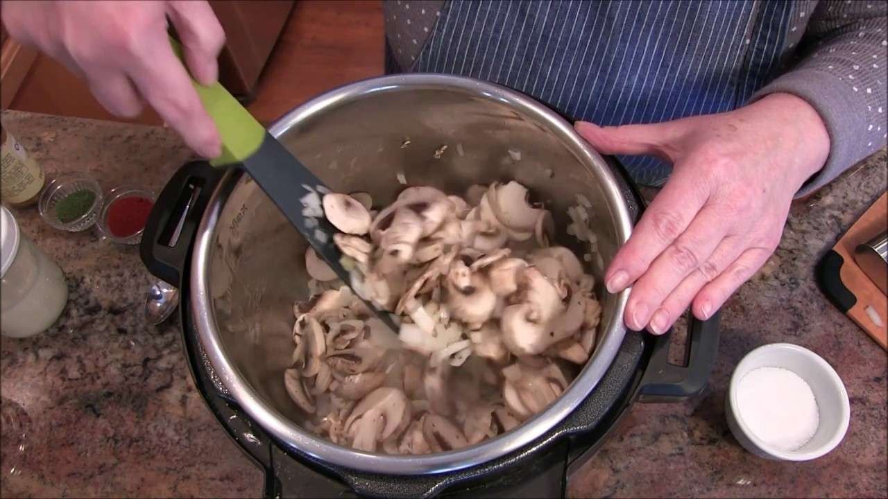 Plant-Based Hungarian Mushroom Soup | Instant Pot