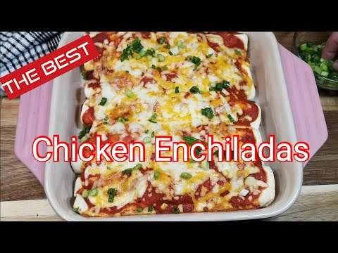 How to make Chicken Enchiladas and homemade enchilada sauce