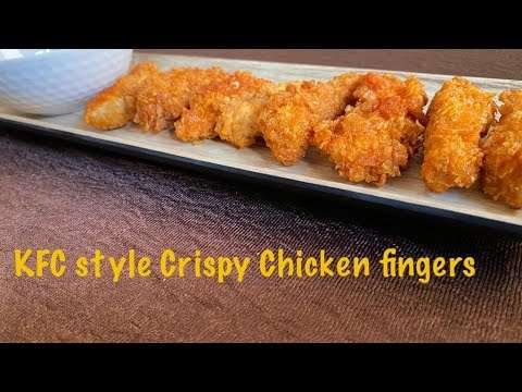 How to make KFC style Crispy CHICKEN STRIPS / TENDERS / FINGERS| Salt Pepper & SID