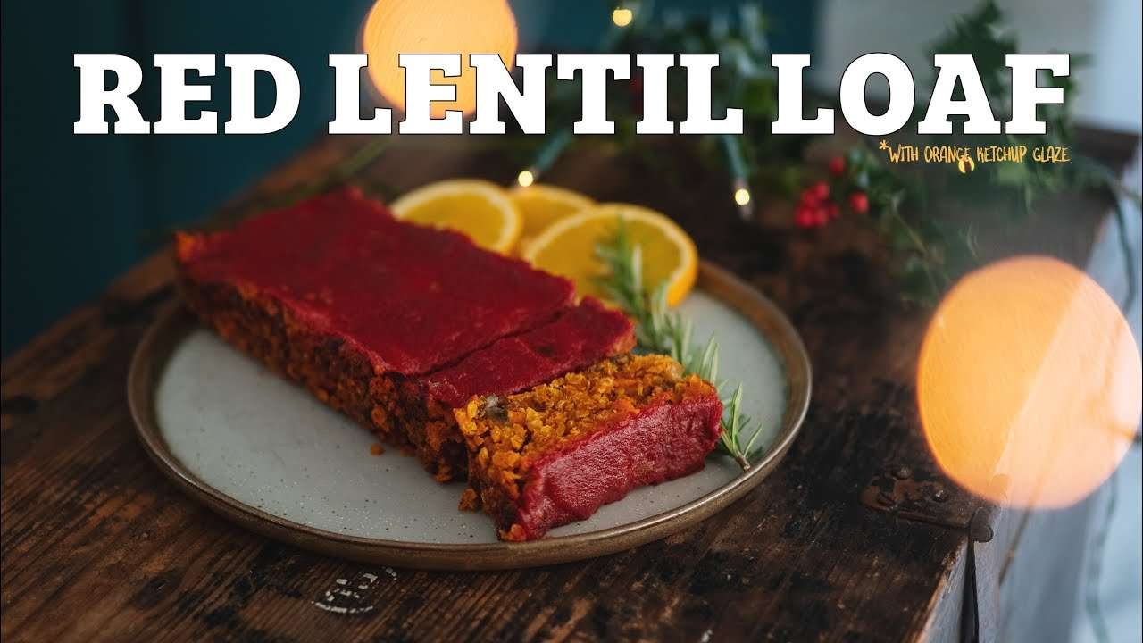 Red Lentil Loaf (Vegan)