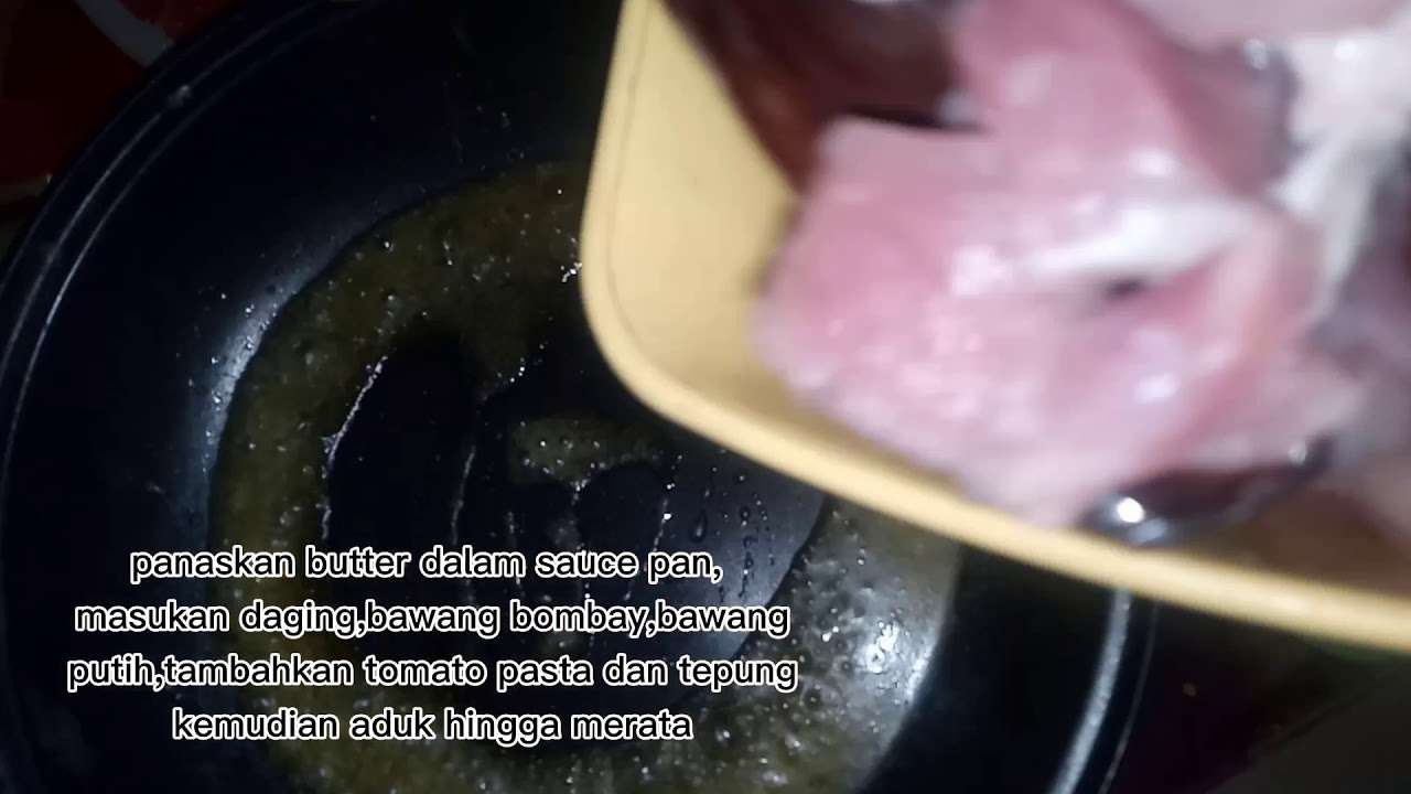 Cara membuat Hungarian Goulash stock