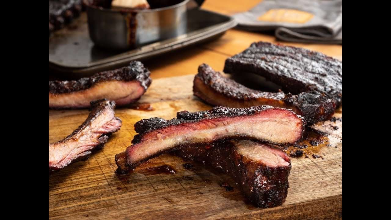 Spare Ribs with Ancho Chili BBQ Sauce | Oklahoma Joes®