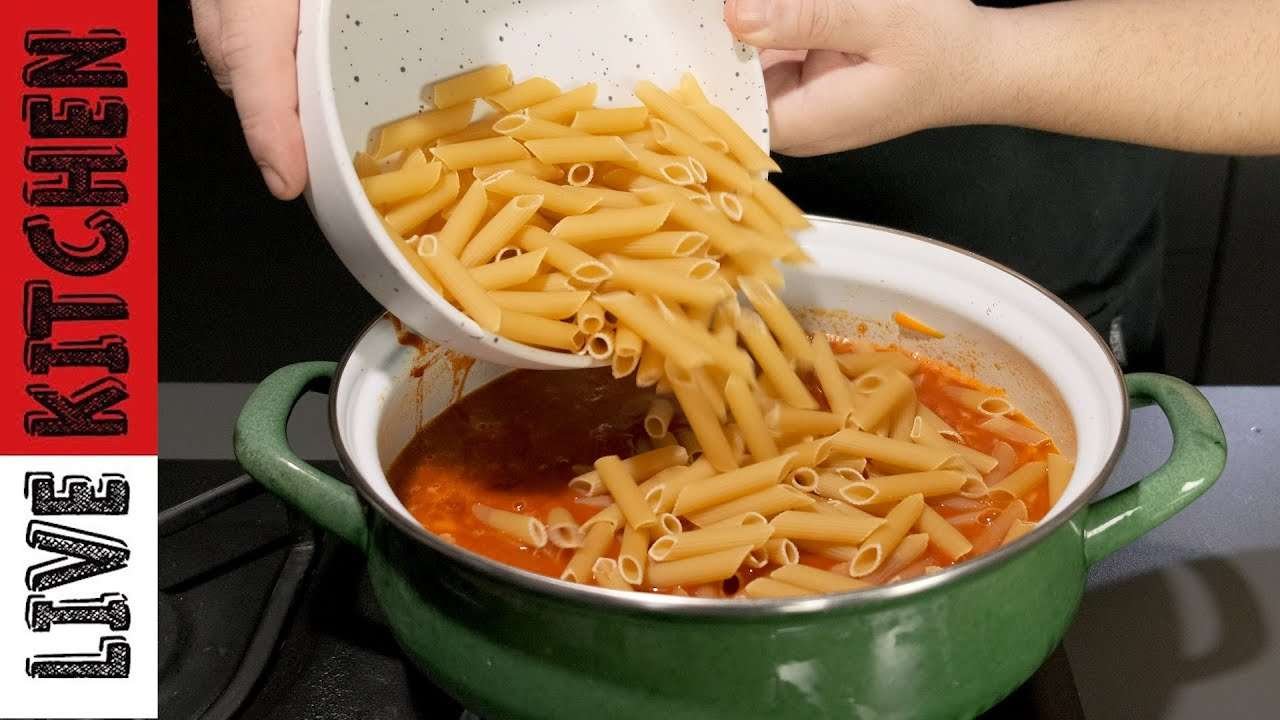 Γρήγορο & Εύκολο Γεύμα σε 10 λεπτά Θα το Κάνετε συνέχεια – Quick & Easy Meal in 10 Minutes – Pasta