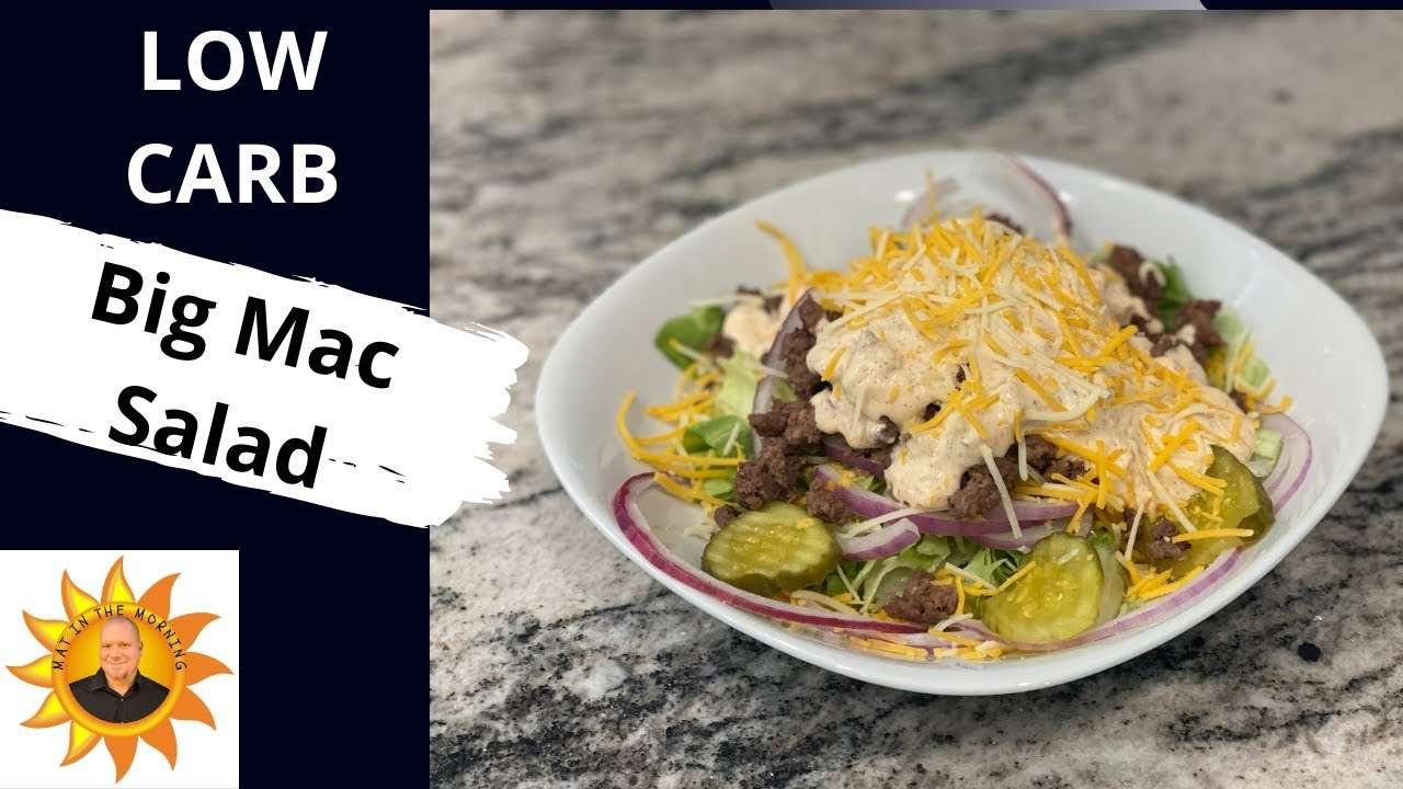 Low Carb Big Mac Salad