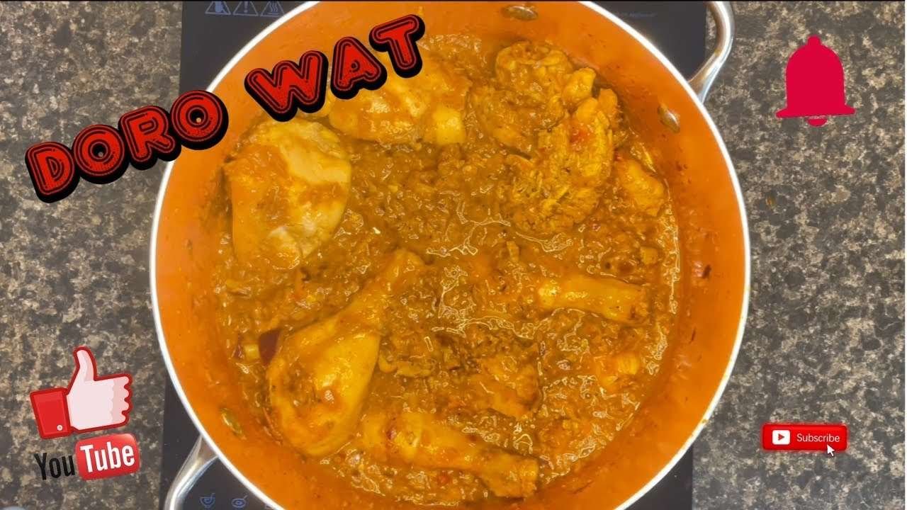 Ethopian Chicken curry/Stew/Doro wat/እጅ የሚያስቆረጥም ዶሮ ወጥ አሰራር / How to make Doro wat/wet