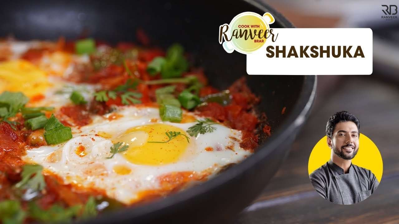 Easy Shakshuka Egg Recipe | आसान अंडा शाकशुका | Poached Egg in Tomato Sauce  Chef Ranveer Brar