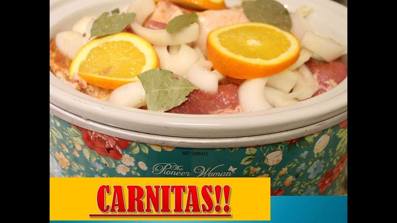 CARNITAS RECIPE|🍖CROCK POT STYLE|SIMPLE DELICOUS😋