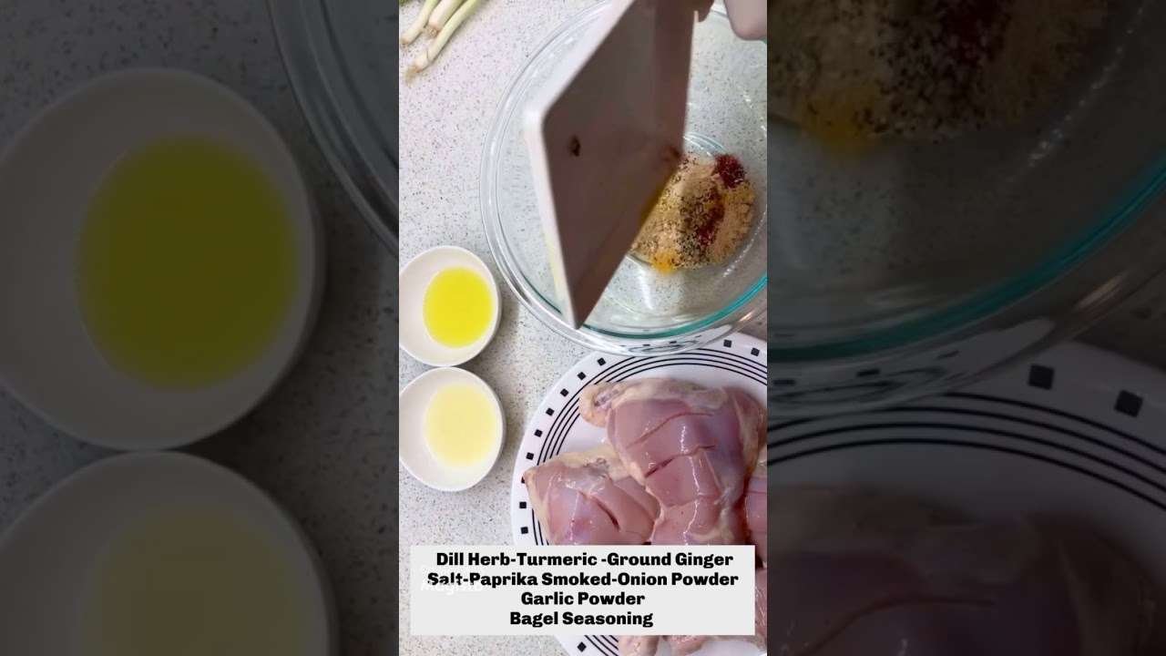 Pan Seared Chicken W/Dill & Smoked Paprika