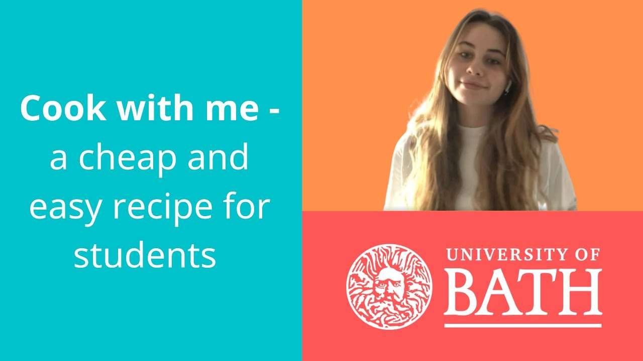 Cook with me – a cheap and easy cooking recipe for students