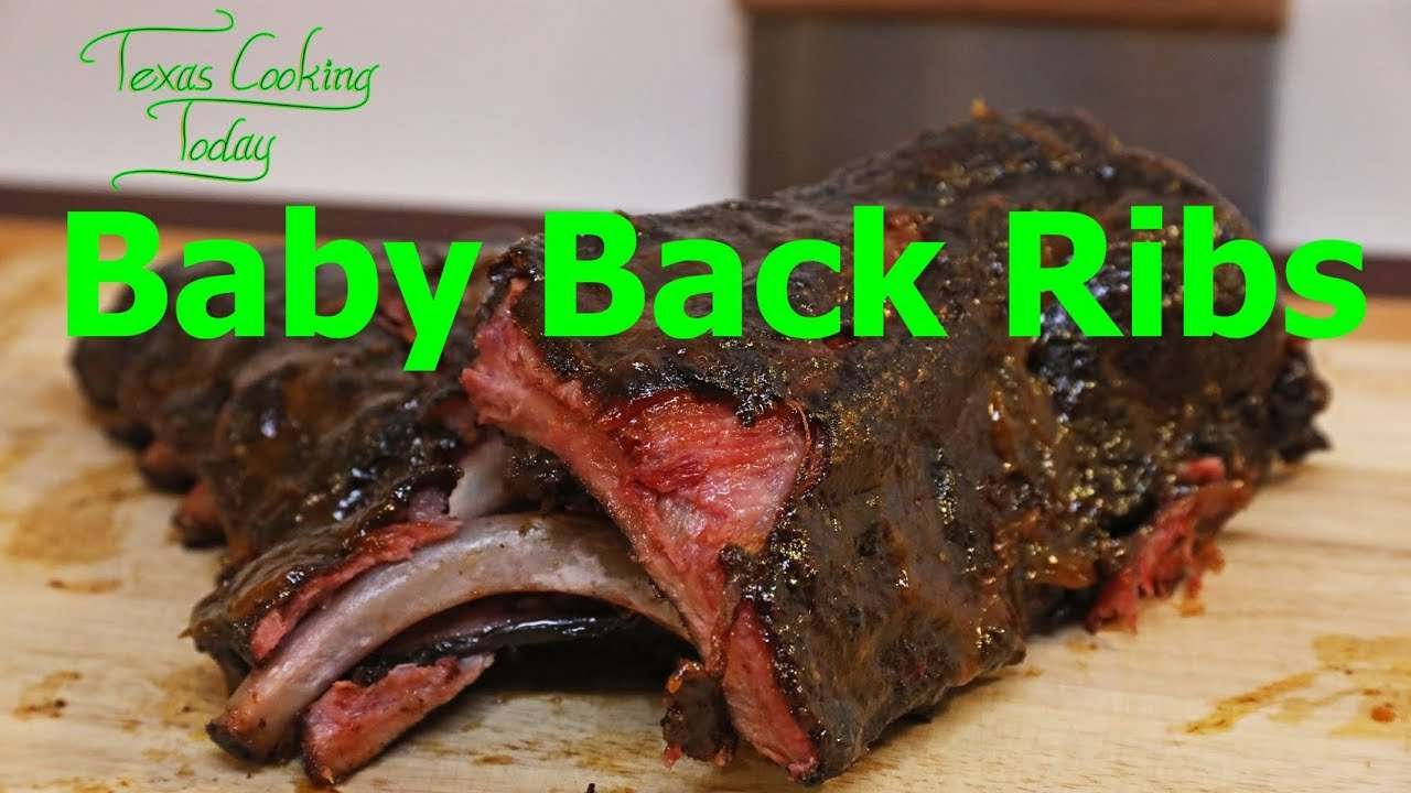 Smoked Baby Back Ribs with Apricot Glaze Recipe Tutorial S6 Ep622