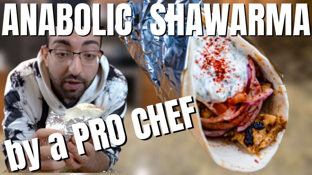 ANABOLIC SHAWARMA – low calorie high protein chicken shawarma
