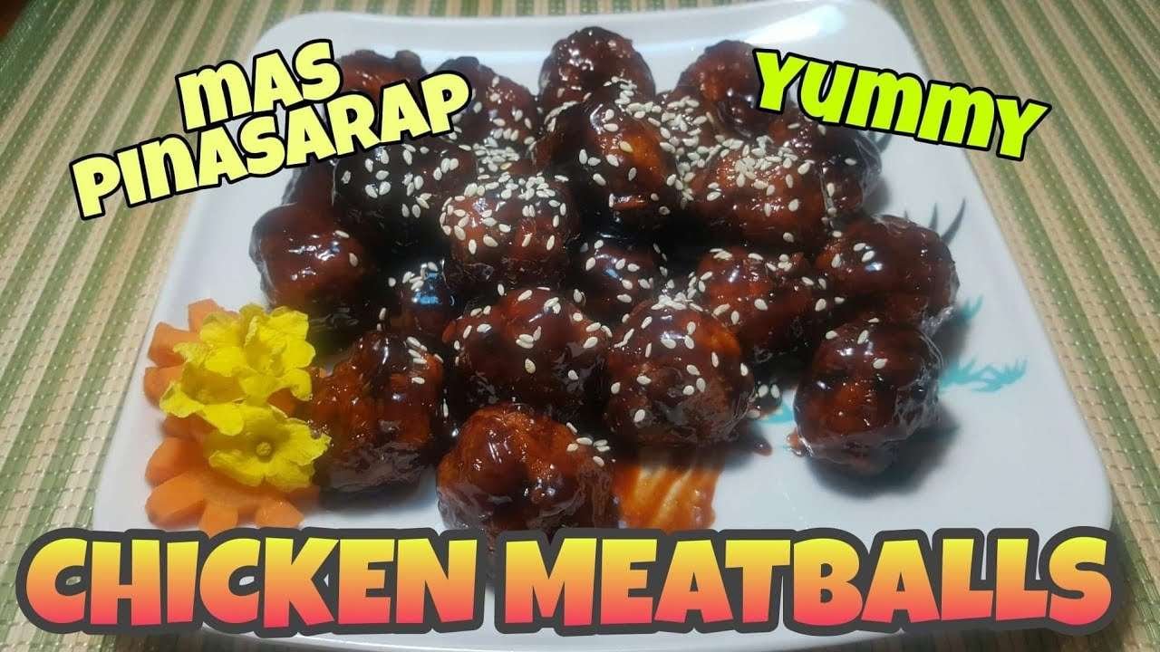 CHICKEN MEATBALLS/MAS PINASARAP NA MEATBALLS