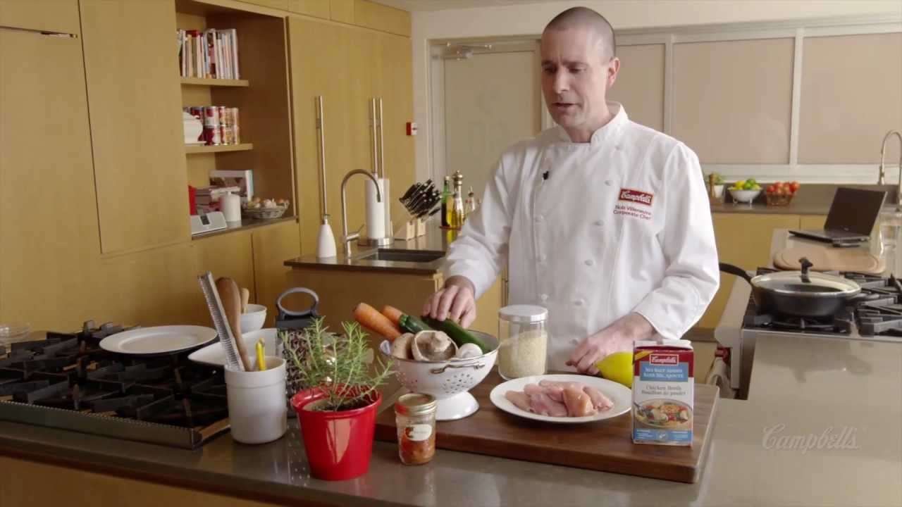 Cook with Campbell's – Low Sodium Lemon & Rosemary Chicken & Quinoa