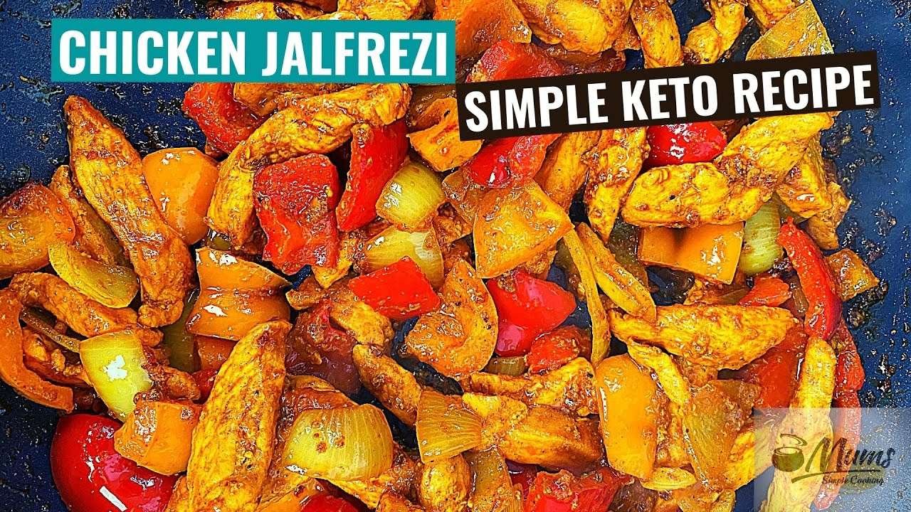 Chicken Jalfrezi | Keto Recipe | Mums Simple Cooking #Shorts