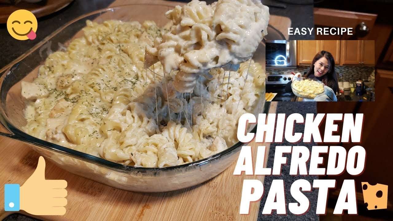 Chicken Alfredo Pasta / Simple Recipe / Easy Cooking