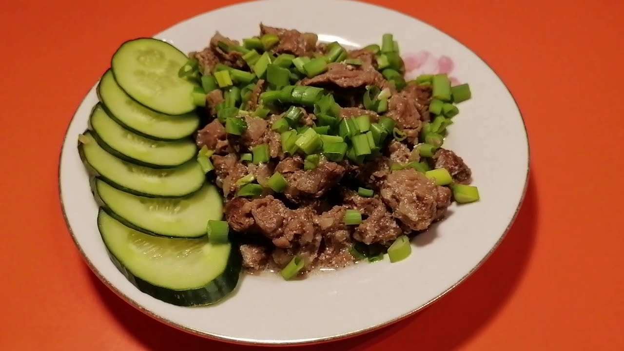 Гуляш из говядины. Beef Goulash.