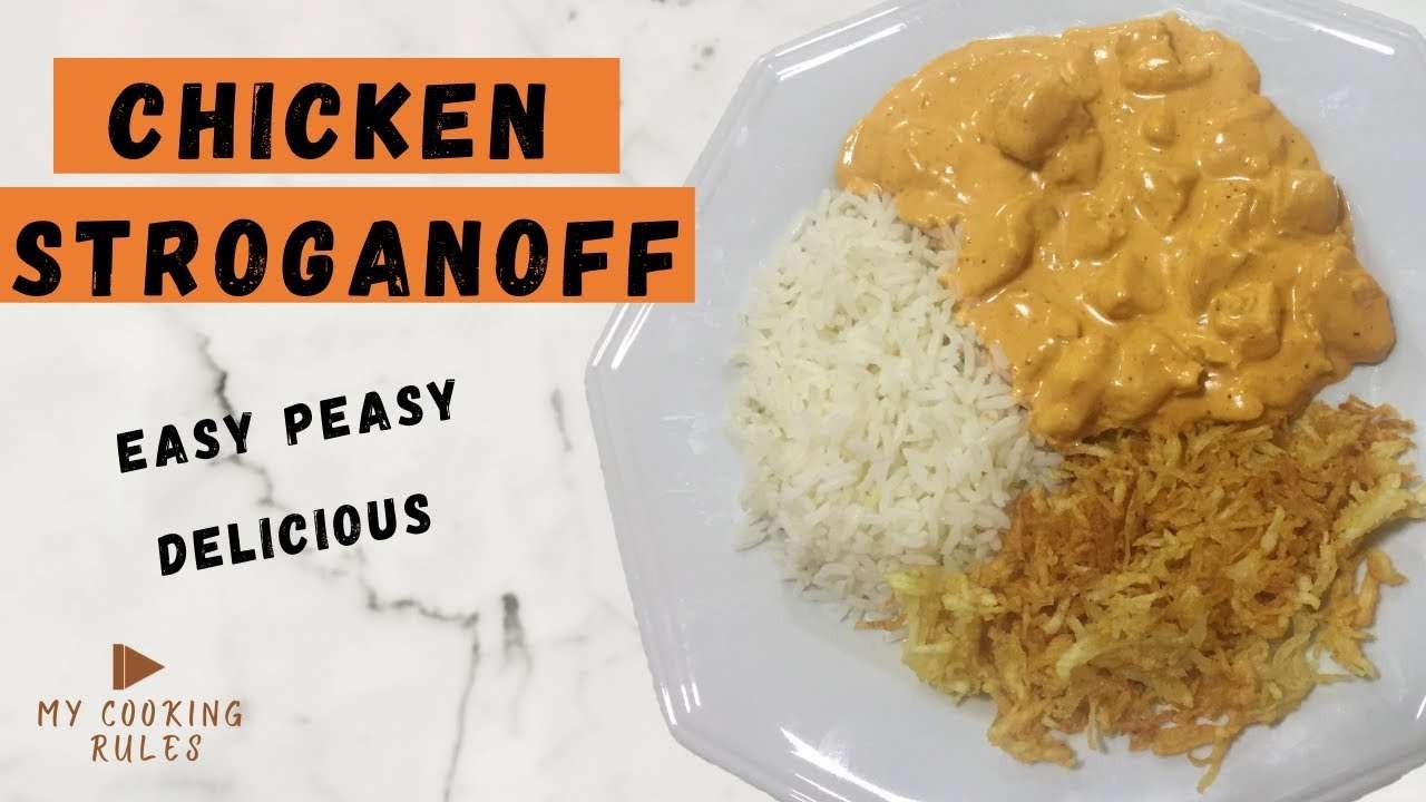 The Best Creamy Chicken Stroganoff | Easy, Fast and Delicious