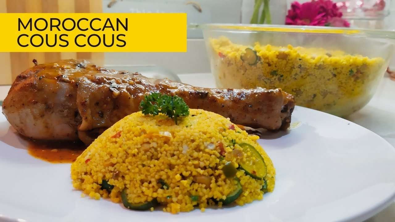 MOROCCAN COUS COUS | EASY & QUICK RECIPE | AFRICAN FOOD
