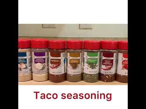 Quick & easy homemade taco seasoning recipe