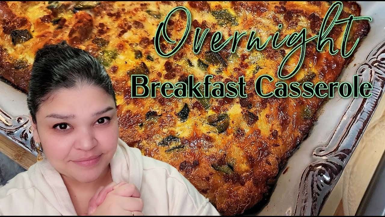 STRATA | Overnight Breakfast Casserole Recipe | Breakfast Casserole