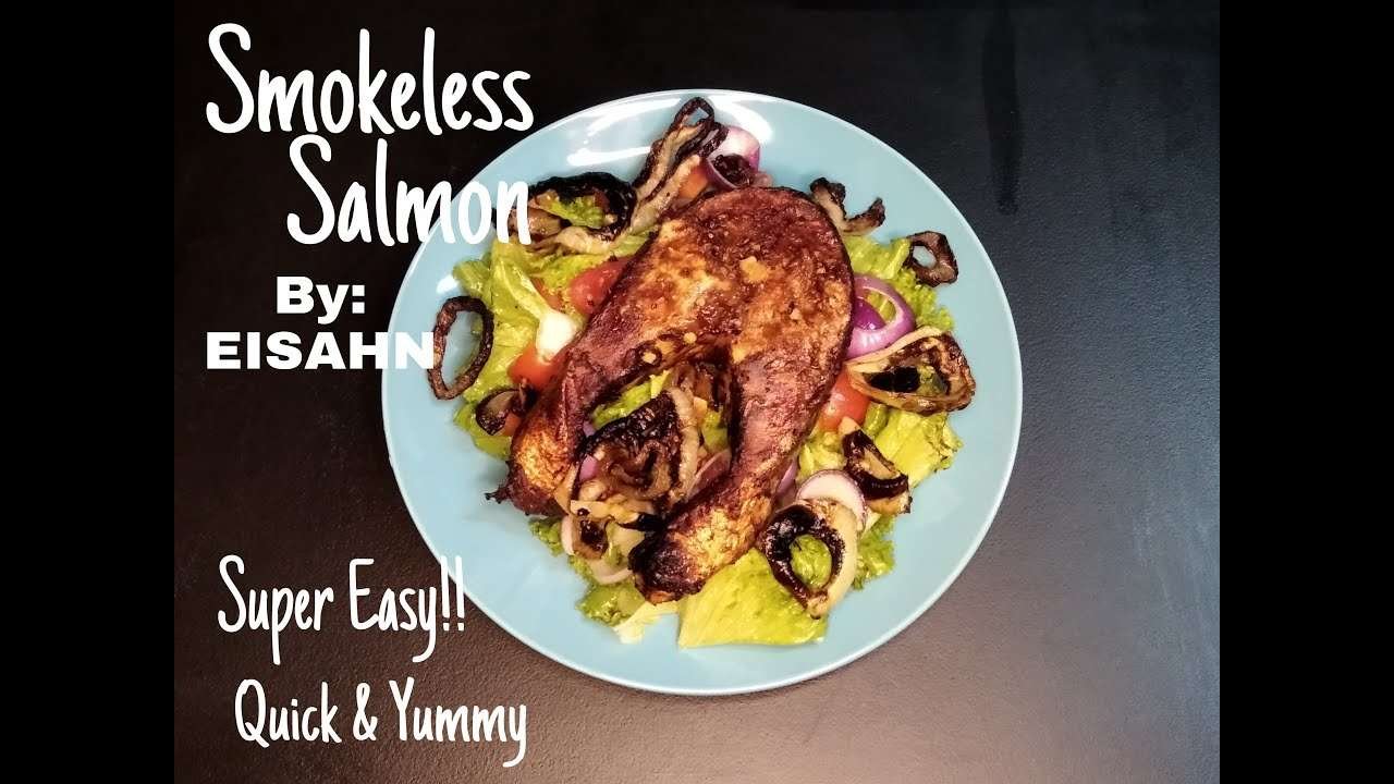 #Salmon #Salad # Food Recipes #Yummy     Asian Smoked Salmon & Lemon Garlic Salad