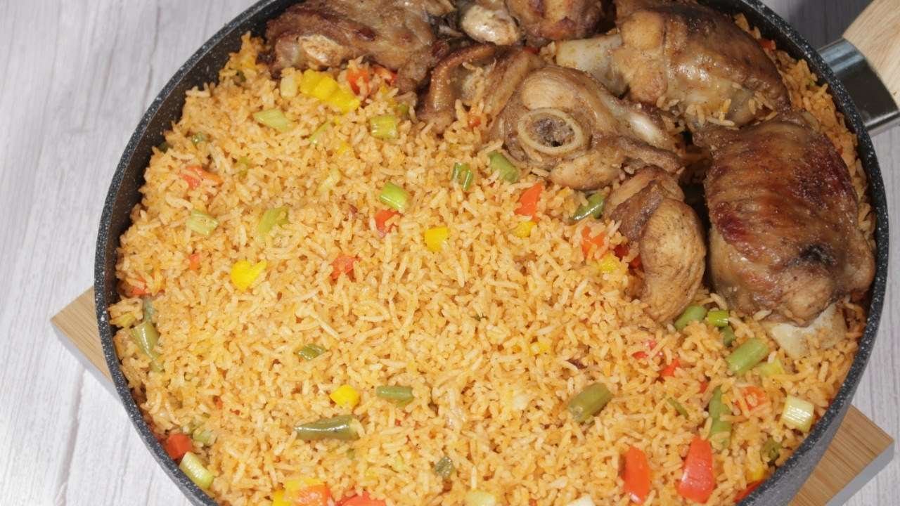 ONE POT FRIED RICE and TURKEY Recipe Easy and Quick | PARTY IDEAS | Riz Cantonais à la Dinde