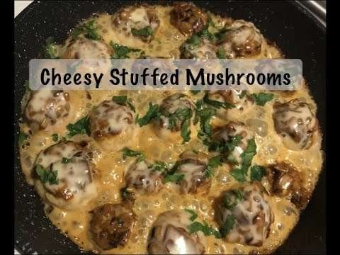 Cheesy Stuffed Mushrooms | Mushroom Starter Recipe