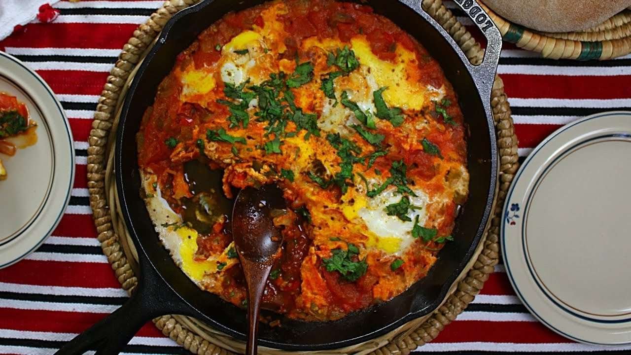 Mediterranean Vegetable Shakshuka At Home | Best breakfast idea