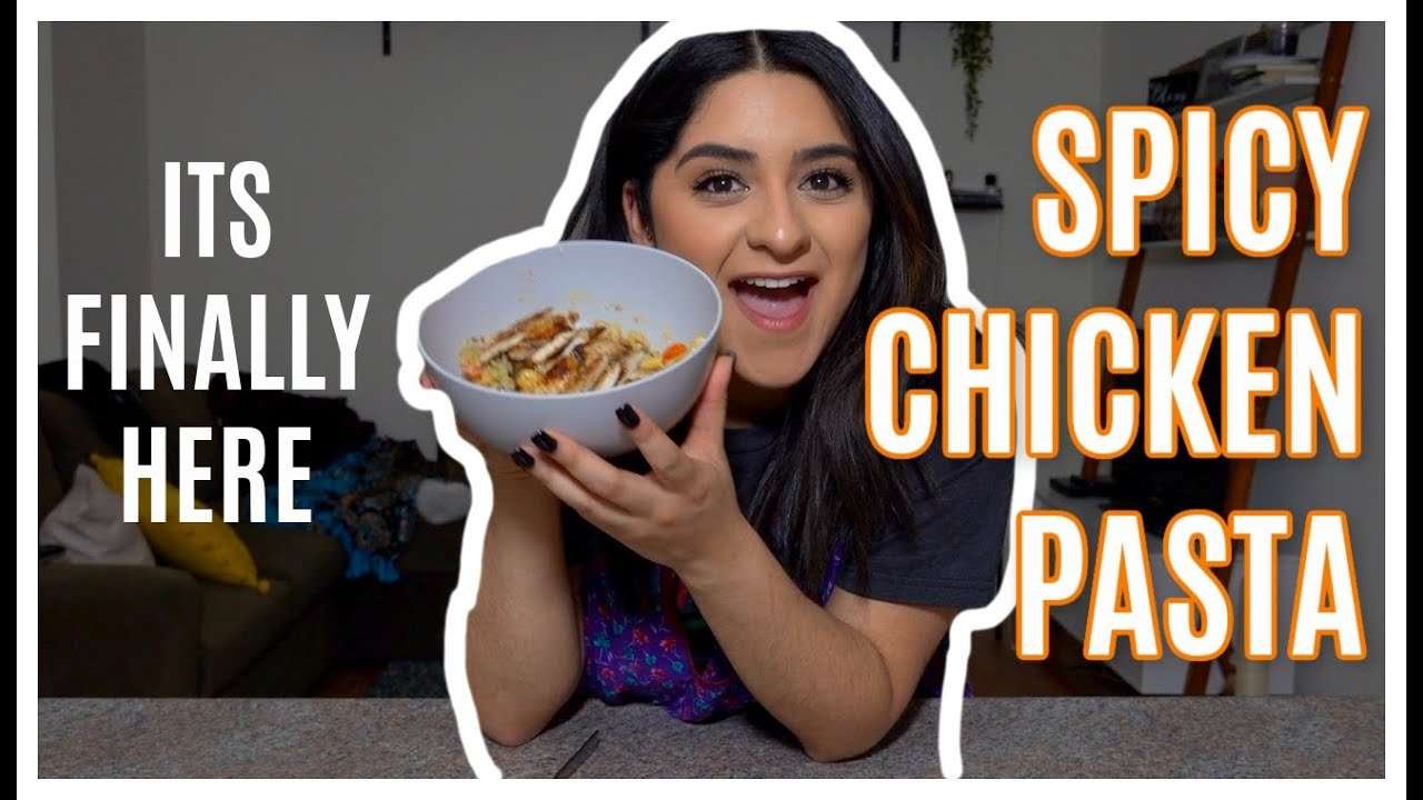 THE BEST SPICY CHICKEN PASTA!!