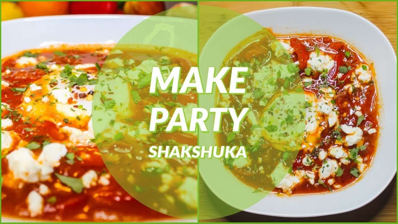 🍝 Keto Shakshuka Party – Healthy Eggs in Tomato Sauce Recipe – Low Carb Breakfast