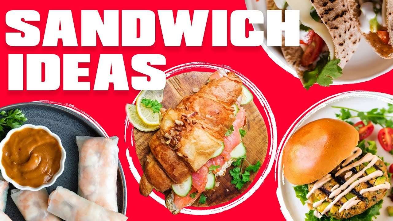 4 Sandwich Ideas For Lunch | Recipe Maker | Cooking Channel