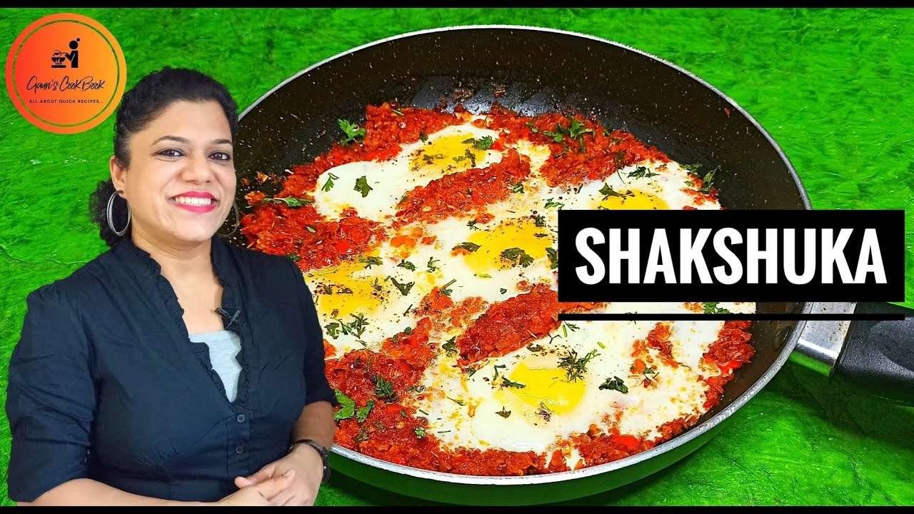 Shakshuka | Traditional Shakshouka | Poached Eggs in Tomato Sauce | One Pan Meal Recipe | शाकशुका