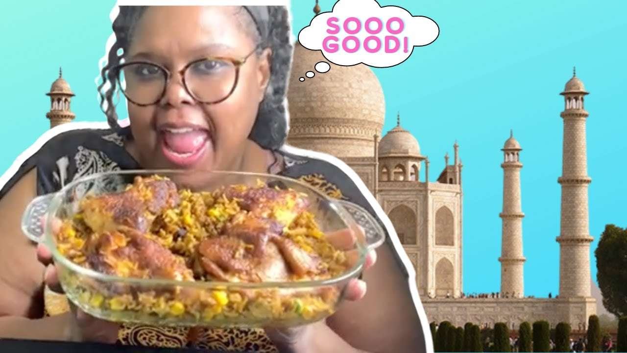 Cooking Chicken & Basmati Rice Recipe | Mukbang