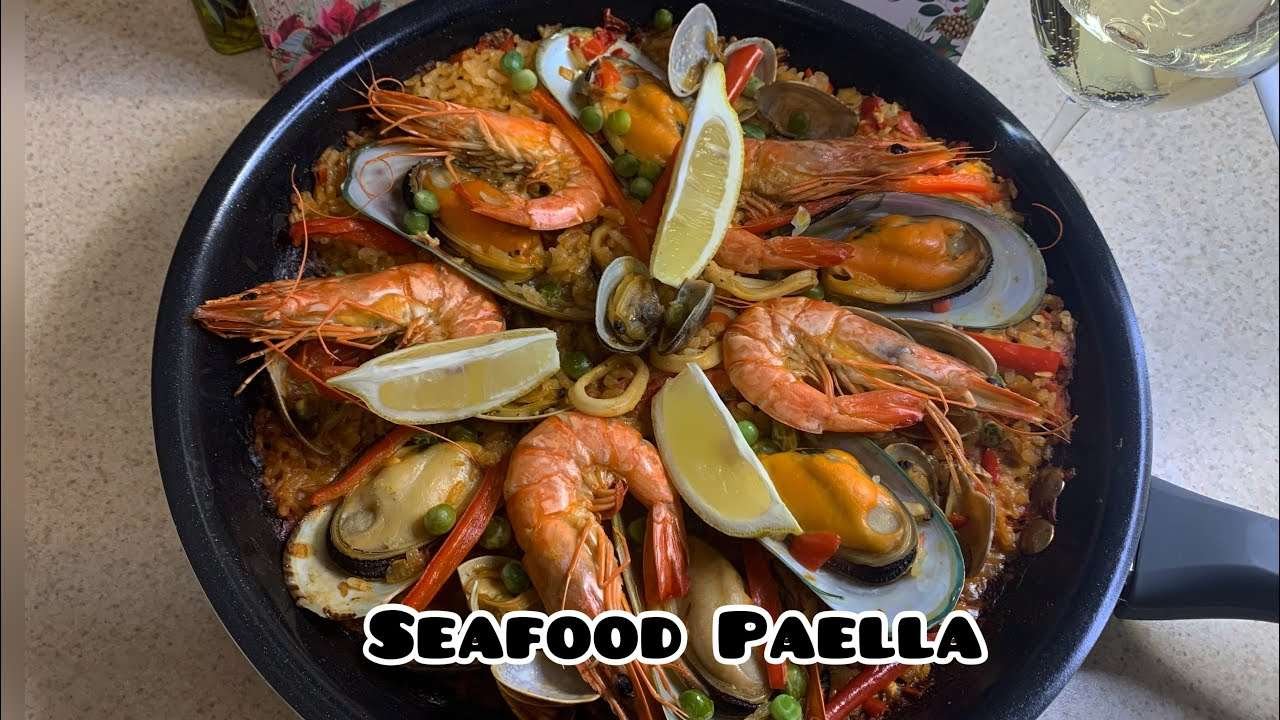 One-Pot Seafood Paella #Christmasrecipe