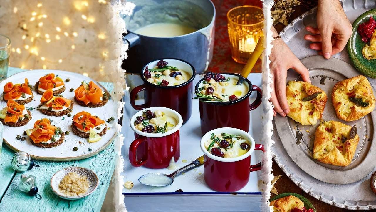Vegan Party Food Recipes🎄 perfect appetisers for Christmas