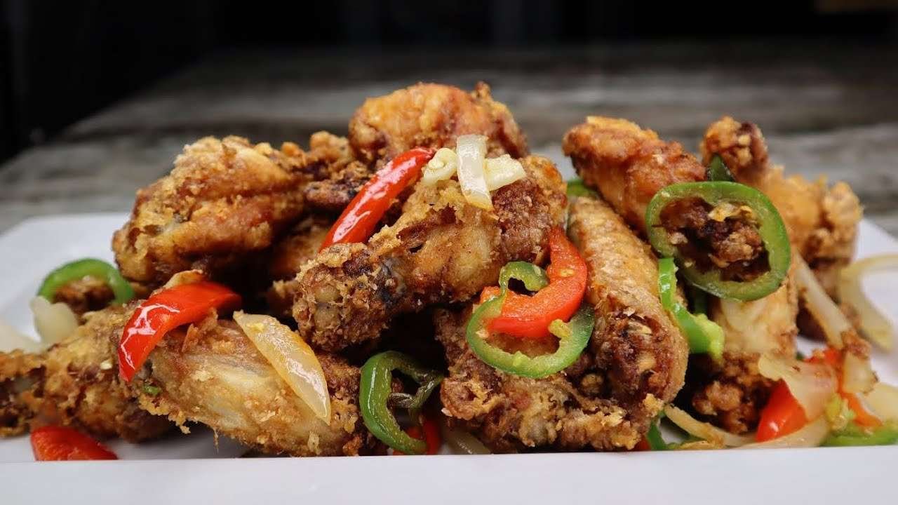 Salt & Pepper Wings Recipe | The BEST Salt and Pepper Chicken Wings