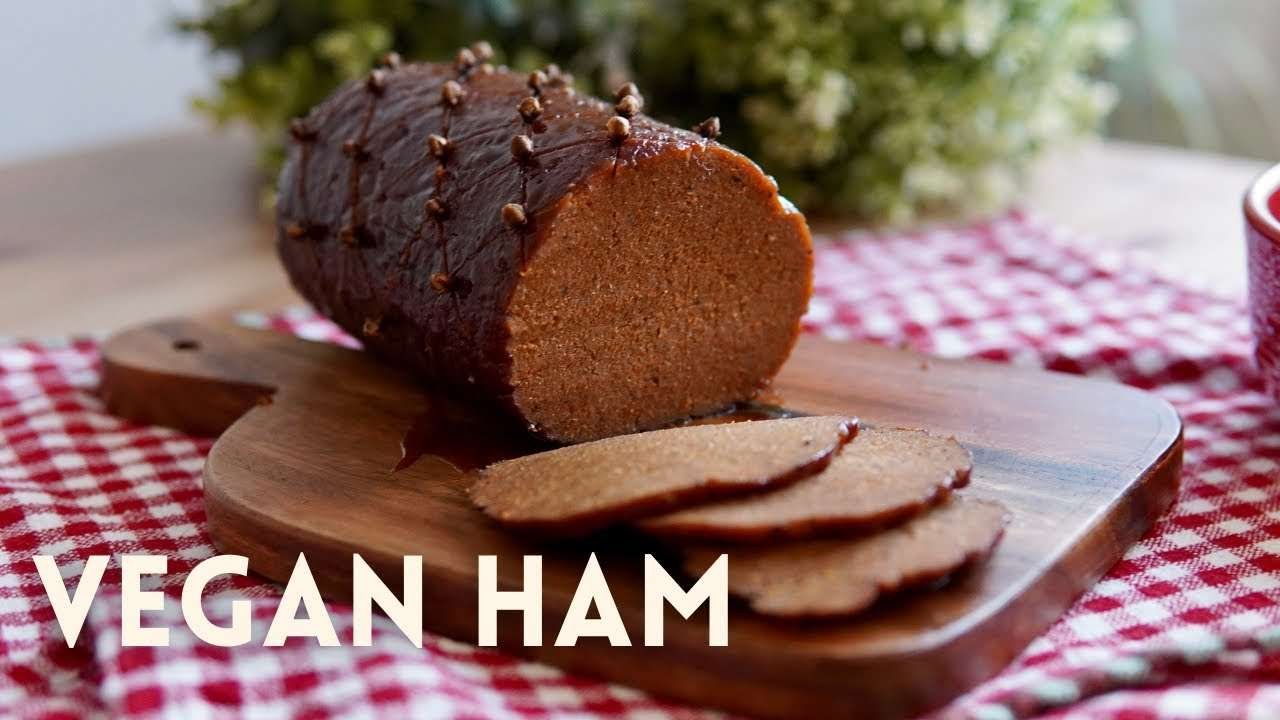 Vegan Holiday Ham | Pineapple Maple-Glazed Ham | InstantPot