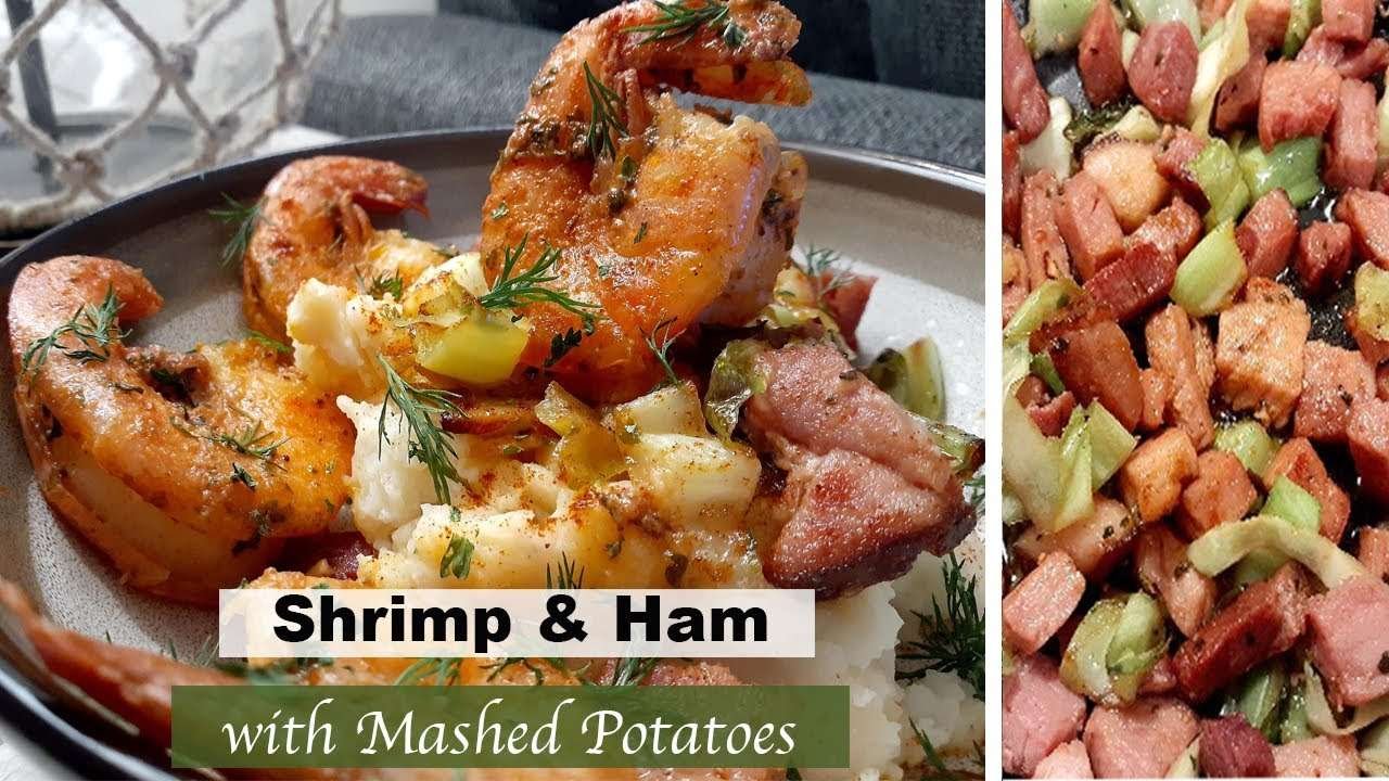 Shrimp & Ham With Mashed Potatoes Dinner | Hot & Ready