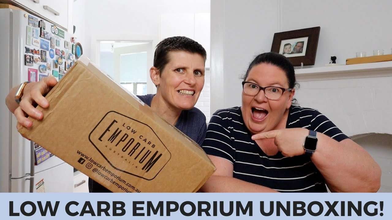 Low Carb Emporium delivery – unboxing our favourite low carb goodies!
