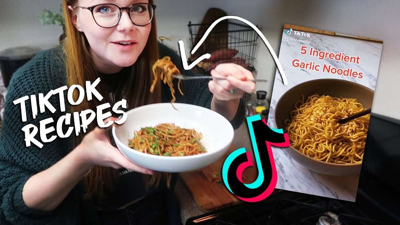 recreating vegetarian tiktok recipes | you NEED to make these!