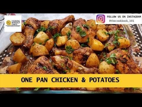 ONE PAN CHICKEN & POTATOES | EASY AND DELICIOUS DINNER