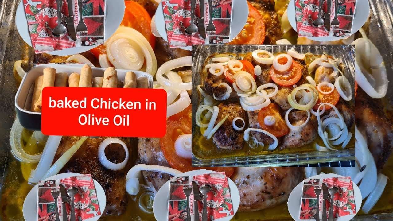 Baked Chicken in Olive oil