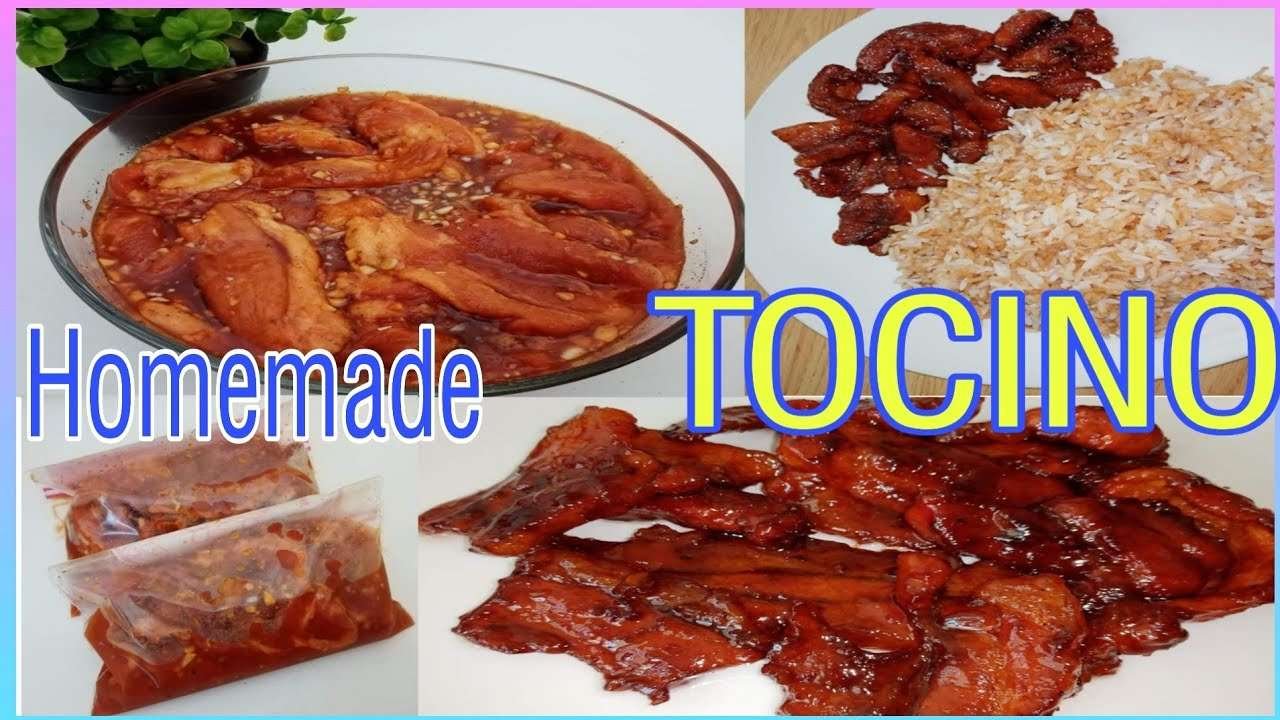 Homemade Pork Tocino Recipe /Easy Pork Tocino recipe/my own version #PorkTocino #HomemadePorkTocino