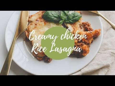 ||How to make CREAMY Chicken rice LASAGNA ||ക്രീമി ചിക്കൻ റൈസ് ലസാഗ്ന||"The Delicious Art"