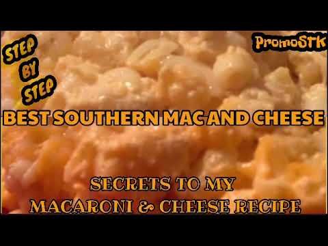 BEST MACARONI AND CHEESE RECIPE SOUTHERN BAKED MAC AND CHEESE RECIPE #Promostk #macandcheese #cheesy